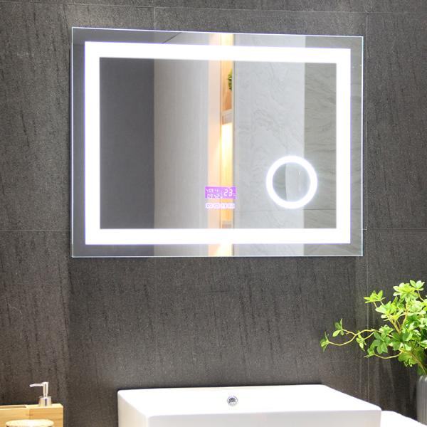 Lâmpadas de LED de luxo Espelho de banheiro de hotel personalizado Espelhos de banheiro personalizados