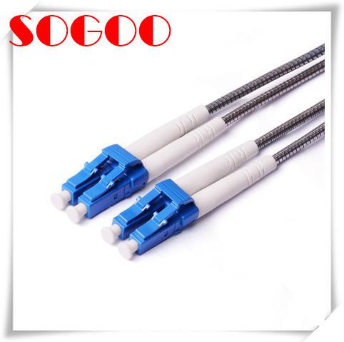 DLC / PDLC Outdoor Fiber Patch Cord , Optical Fiber Patch Cord With PDLC Connector
