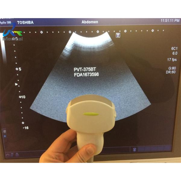 Toshiba PVT-375BT Convex Array Transducer 6Mhz For Abdominal Medical Instrument