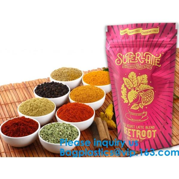 Stand Up Pouch Bags, Coffee Been Bag Packaging With Zipper Pouch Food Bag Aluminum Foil k Doypack