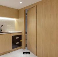 Diseño de puertas ocultas de interior de madera sólida