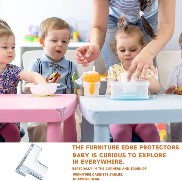 Big Size Baby Proofing Safety Table Corner Guards Clear Corner Bumper Guards