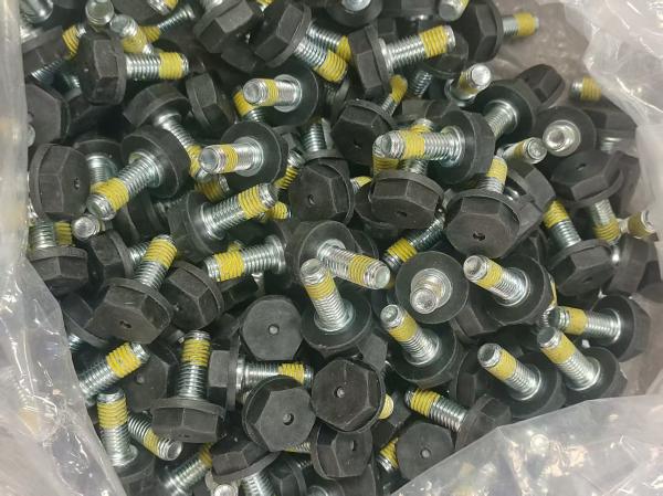 Vis à tête plastique M10*25 pour boulons de batterie de traction de chariot élévateur pour câbles flexibles