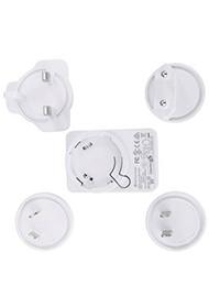 Input Protection 2 Amp Mobile Charger , Easy To Slip 12 Watt USB Charger