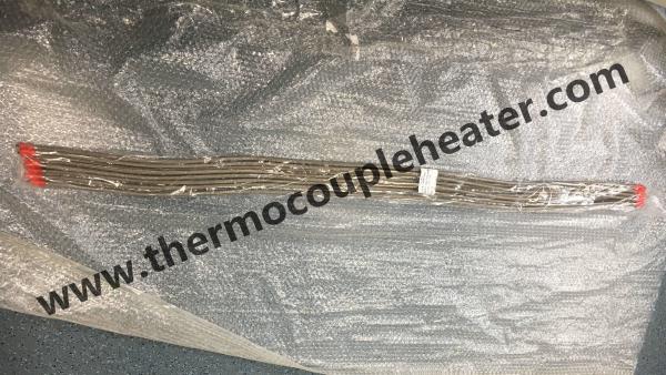 Superficie trenzada de acero inoxidable de calefacción tubular flexible fácil de doblar e instalar