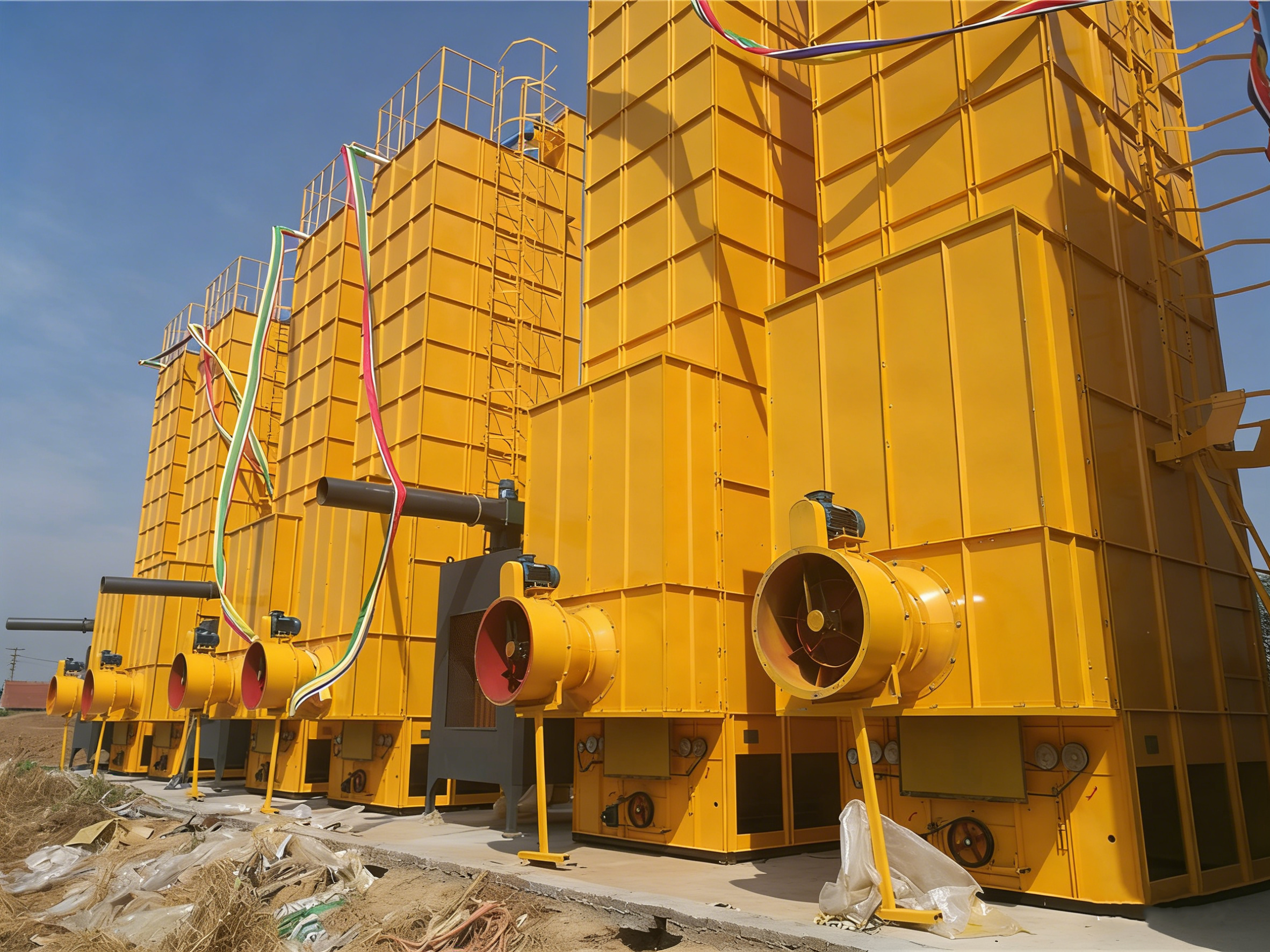 Self Circulating Cereal  Paddy Dryer Machine With Online Moisture Meter