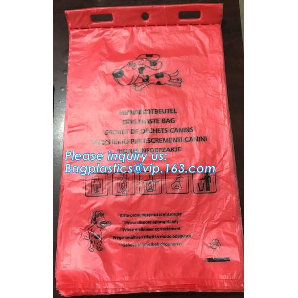 Earth-Friendly Biodegradable Dog Waste Poop Bags Guaranteed Leak-Proof, Great For Backyard Pickups