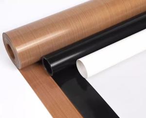 Tecido de fibra de vidro revestido de PTFE resistente a altas temperaturas, com