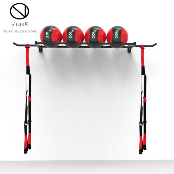 Medical Ball Wall Mounted Ball Rack Golf Bag Rack Stand for Gravity Frame Storage Rack