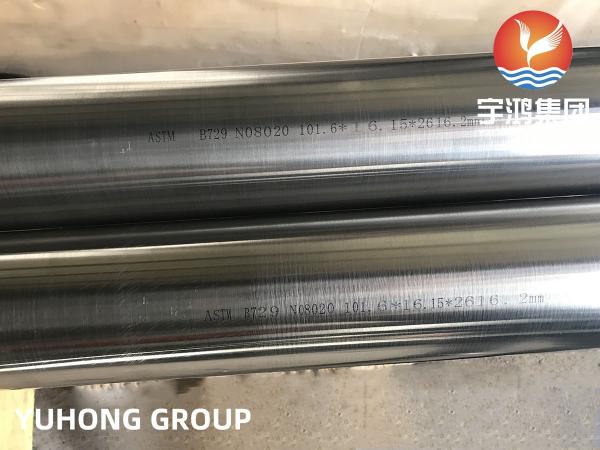 ASTM A789 UMS S32205 tubo duplex de aço sem costura resistente à corrosão da água do mar