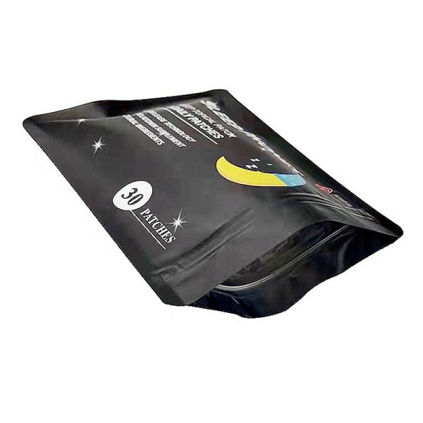 Aluminum 3 Side Seal Facial Mask Packaging Bag PET VMPET PE Material Structure