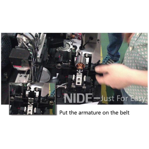 Динамическая балансировочная машина Armature Semi автоматическая для испытывать ротора мотора