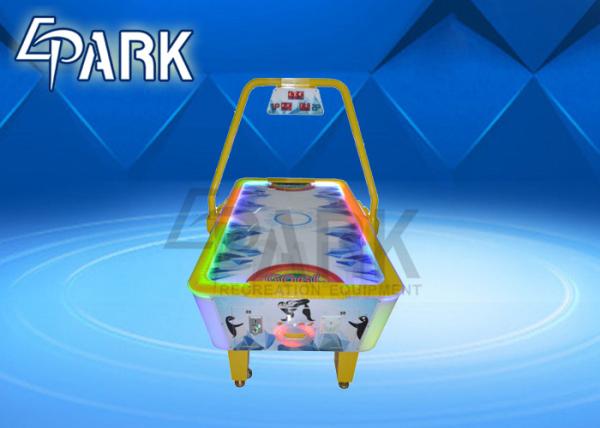 Multifunction Indoor Sports Double Coin Operated Mini Ice Air Hockey Table Game for Kids Amusement