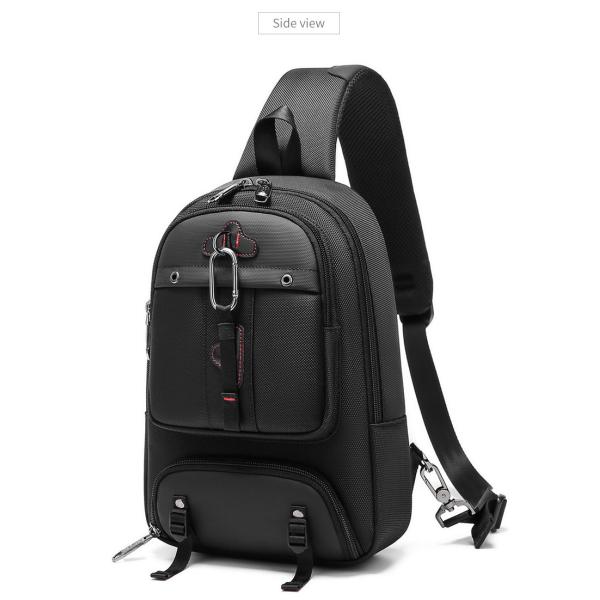 Fabrica mayorista de gran capacidad bolso de hombro de viaje multifuncional bolso de eslingas bolso de pecho Crossbody masculino