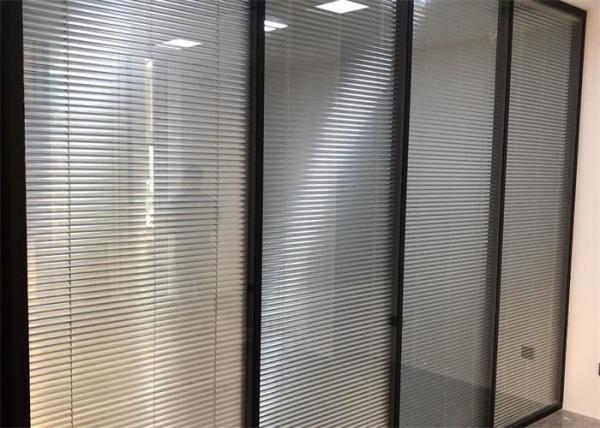 External Classic Office Glass Partition Walls Demountable Glass Partitions
