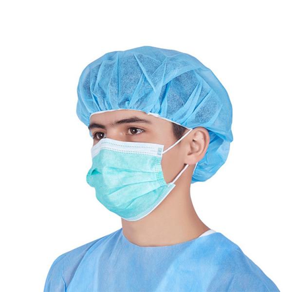 Non Toxic Disposable Medical Face Mask Moisture - Proof No Pressure To Ears