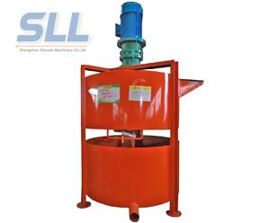 Small Size Double Layer Cement Grouting Pump With Mortar Mixing Bucket