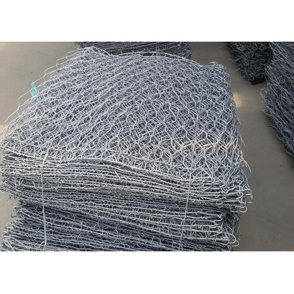 Hot Dip Galvanized PVC Coated Gabion Wire Mesh For Rock Walls