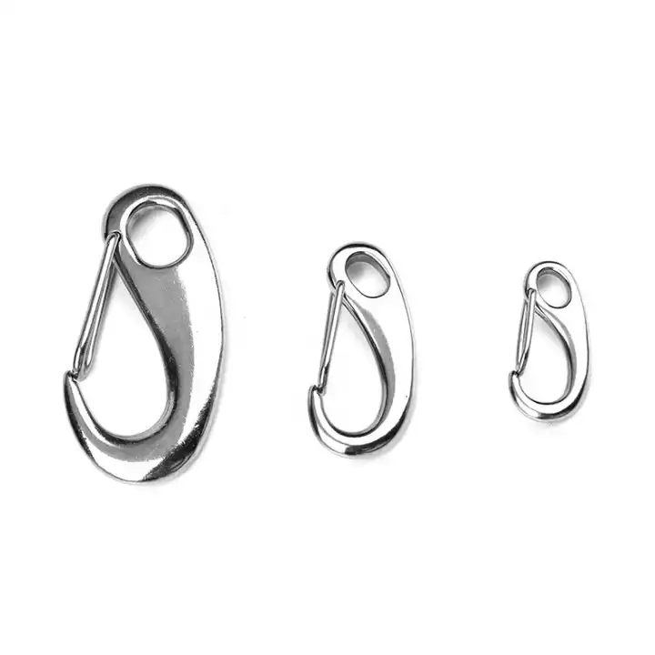 Подгонянное яйцо HDG сформировало нержавеющую сталь крюка зажима весны 304 38mm