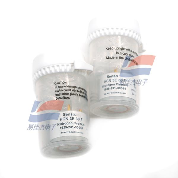 Sensores de gás HCN 3E 30 F Célula de sensores de elétrodos 3 amperométricos