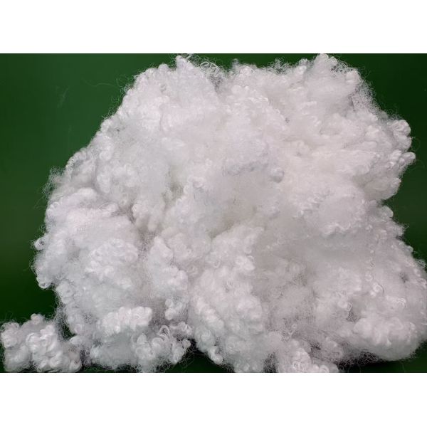 HOLLOW CONJUGATED SILICONIZED PSF POLYESTER STAPLE FIBER A GRADE WITH GOOD RESILIENCE AND HIGH TENACITY,7D*64MM,VIRGIN