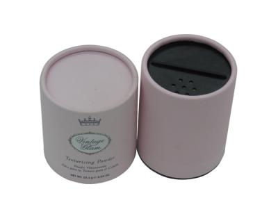 Brown Tube Type Round Cardboard Hat Boxes , Round Packaging Boxes Recoverable