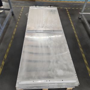 Stamped Aluminum Liquid Cooling Plate with Continuous Brazing for Energy Storage, EV Battery & IGBT