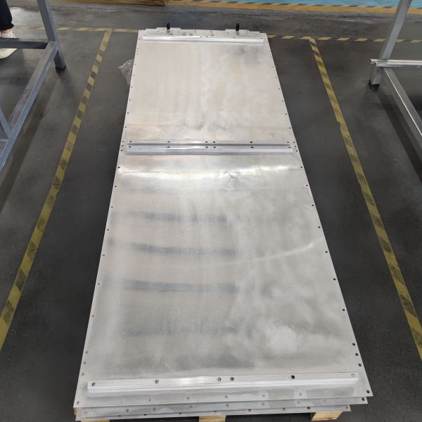 Stamped Aluminum Liquid Cooling Plate with Continuous Brazing for Energy Storage, EV Battery & IGBT