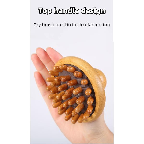 Scalp Massage Bamboo Hair Brush Hair Comb Custom Logo Wood Detangling Hair Comb 2023 Eco-friendly Guasha Massage Tools