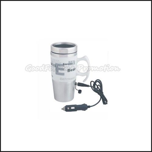 Car Plug Taza y taza de acero inoxidable Electrotérmica Taza retención de calor