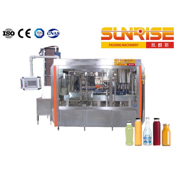 Fruit Juice Hot Liquid Filling Machine, bouteille en verre Juice Filling Machine