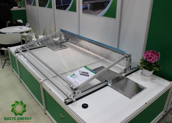Ballasted太陽取付けシステム完全なモジュール ブラケットの太陽電池パネル   太陽電池パネルのアルミニウム柵   20kw太陽系