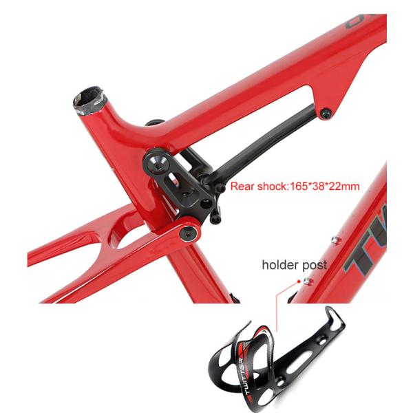 Full Suspension EPS 29er Bike Frame TWITTER Full Carbon Fiber Mountain Bike Frame
