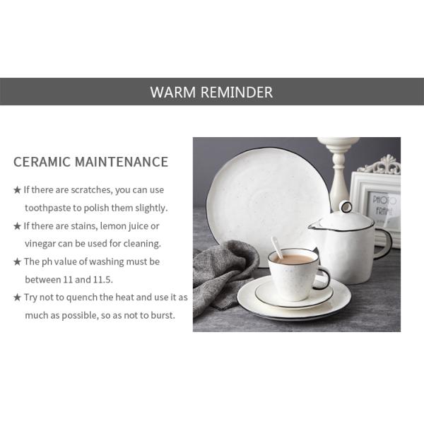 Wearable 20.8cm 8 Inch Polish Pottery Ceramic Stoneware Plates