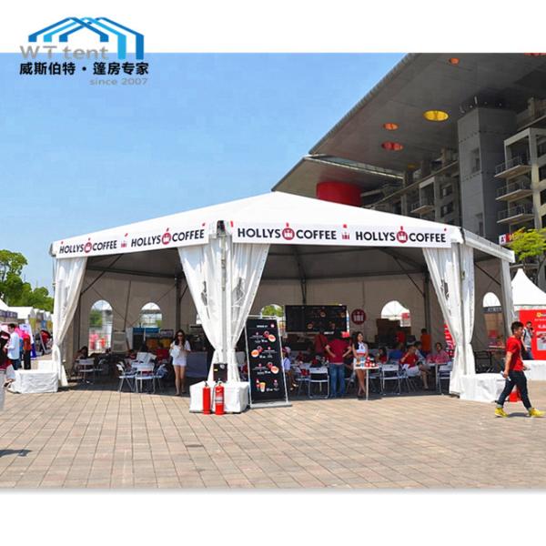 Europe Giant Multi Sided Tent , Garden Wedding Tent UV Resistant