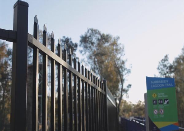 best metal fence