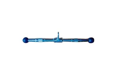Power Training Straight Lat Bar Steel Material For Commercial Gym