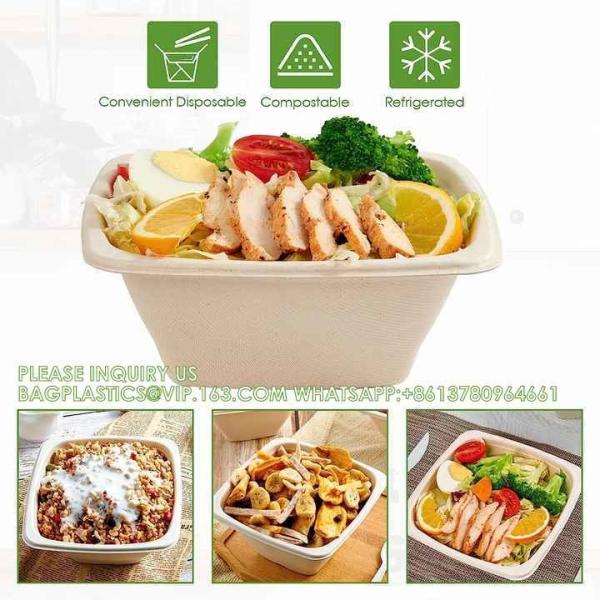 Eco-Friendly Customized Size Grease Oil Water Proof Microwavable Plate Disposable Compostable Sugarcane Bagasse
