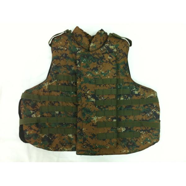 Adjustable Side Straps Military Tactical Bulletproof Vest with Soft Trauma Pad Black
