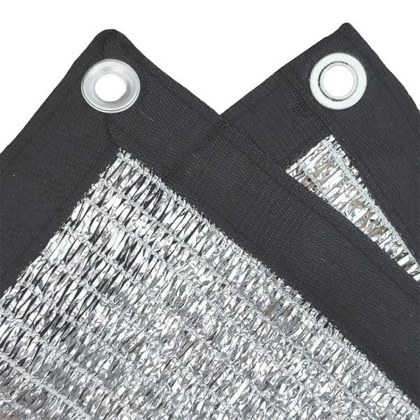 Customized Knitted 80% Aluminum Foil Shading Net for Car Parking HDPE Uv Resistant Shade Netting
