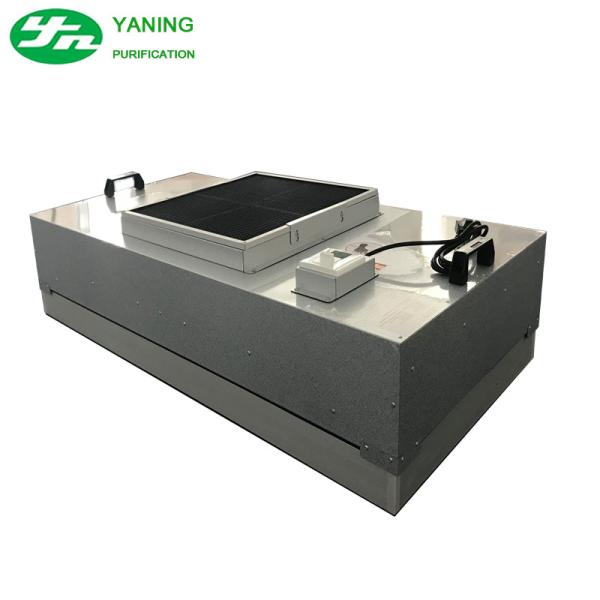 Unidade de filtro do fã do quarto desinfetado FFU de baixo nível de ruído com quadro galvanizado da folha