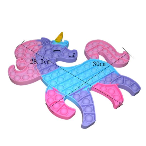 Unicorn Penguin Desktop Puzzle Kids Silicone Educational Toys Decompression Press