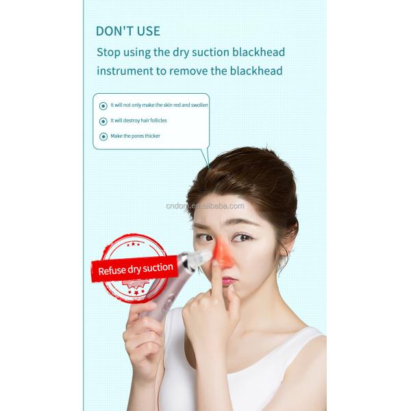 Powerful Blackhead Eliminator Vacuum Blackhead Remover Water Tank Separation Hot Item