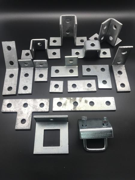 Universal Strut Fittings Metal Electrical Steel Strut Channel Connector Brackets