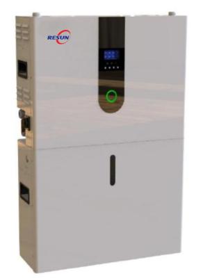 5.5KW Household Inverter 5KWh Battery Safety All-in-One Unit for Residential 610*225*900mm