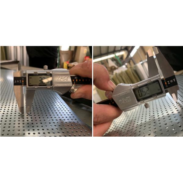 Q235 Small Holes 1mm Thickness Decorative Perforated Sheet Metal