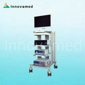 High CRI Urology Medical Device Set Professional Hd Endoscopy Tower System