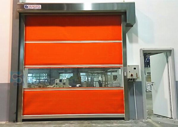 1.2mm High Speed Industrial Roll Up Doors Warehouse Insulated Roll Up Door