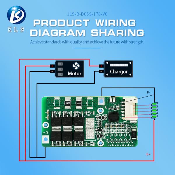 KLS 工場 卸売 3S 4S 5S Lifepo4 10A 15A 20A BMS バッテリー保護板 BMS