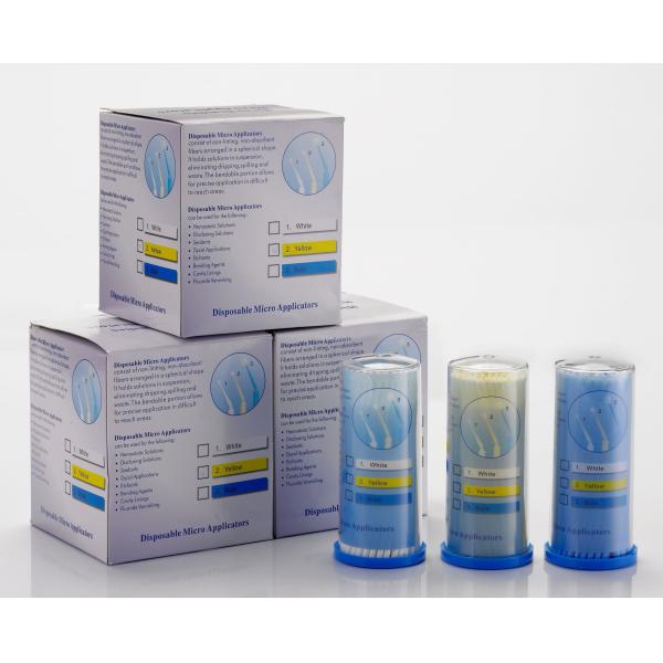 Medical Disposable Colorful Teeth Whitening Micro Applicator Brushes